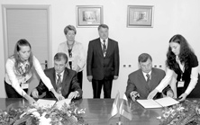 Подписание соглашения с компанией «Боццола»