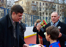 Новая спортивная площадка
