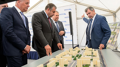 В Калуге началось строительство нового жилого квартала