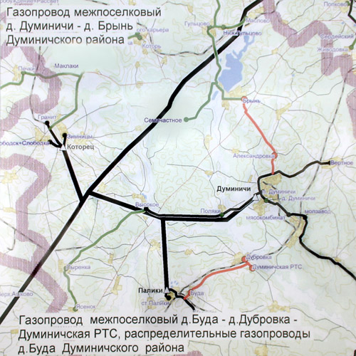 Станция думиничи карта